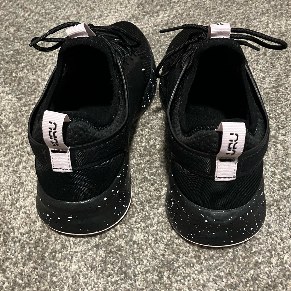 Kuru Atom Black and Pink Athletic Sneakers - Picture 2 of 11